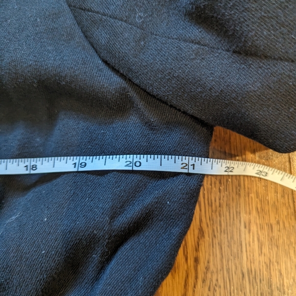 Merona jacket Black peplum style XL - Picture 6 of 8